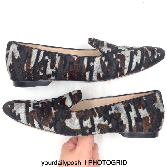 Calf hair Cole Haan women’s multicolor Deacon slip-on loafers flats US 7.5 - Picture 2 of 13